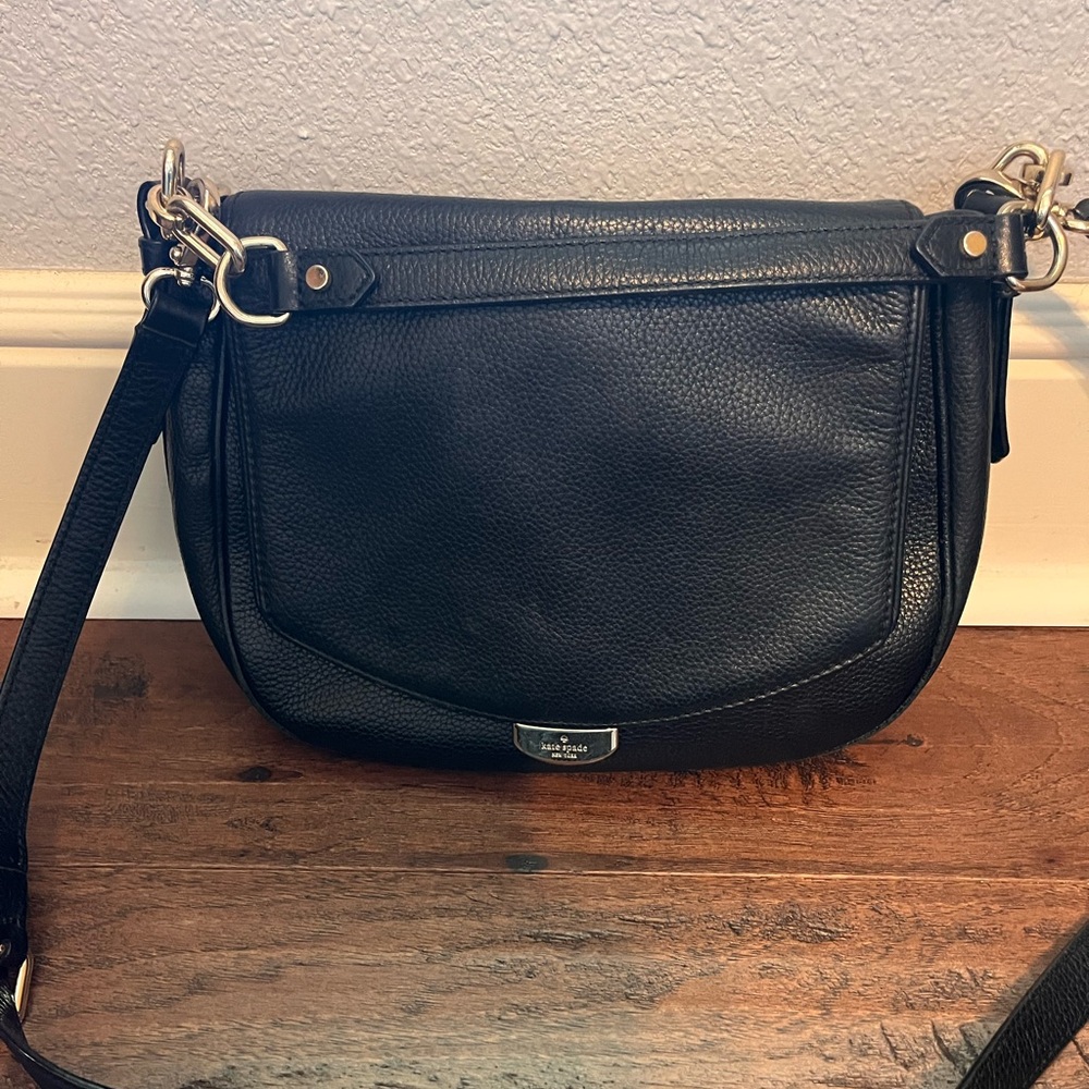 Kate Spade Black Leather Purse